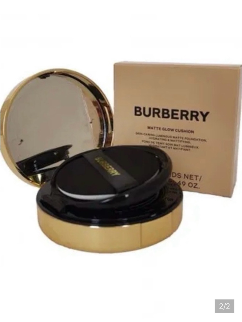 Burberry Matte Glow Cushion Compact Foundation 20 Fair Cool